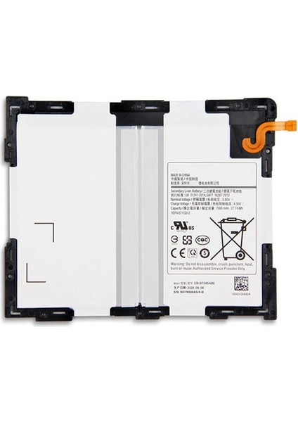 Samsung Galaxy Tab T590 ile Uyumlu Tablet Pil