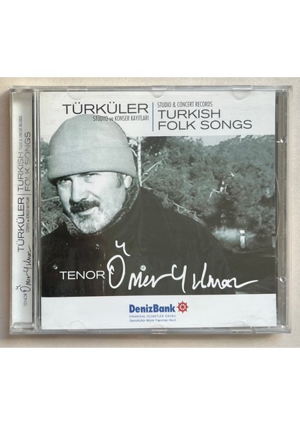 Tenor Ömer Yılmaz Türküler CD (Orjnal Dönem Baskı Cd)