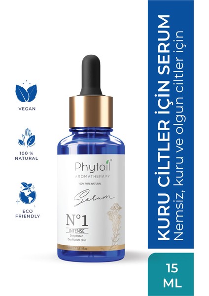 Yoğun ve Kuvvetli Nem Serumu - Phytoil No1 Serum İntense 15 ml