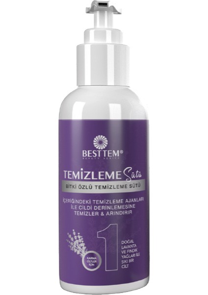 Karma Ciltler İçin Temizleme Sütü