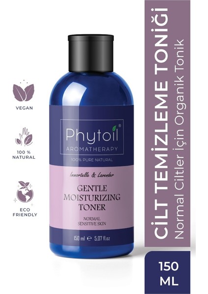 Normal Ciltler Için Cilt Temizleme ve Bakım Toniği- Phytoil Gentle Mousturizing Toner 150 ml