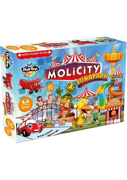 Molicity Lunapark Emlak Ticaret Oyunu ( Yenilenmiş Çocuk Versiyon )