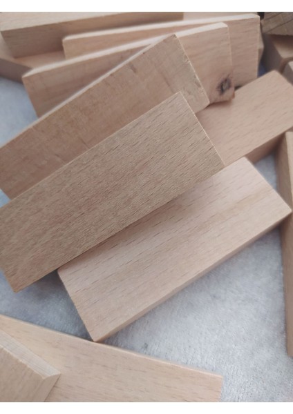 54 Parça Denge Oyunu Jenga Kayın Ağacı Doğal Ahşap Büyük Boy fiyatları