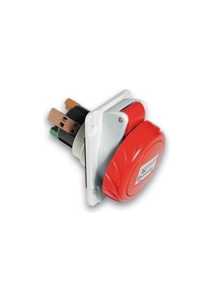Electric PKY16F734, Pratika Soket - Hızlı - Açılı - 16A - 3p + E - 380...415 V Ac - Panel