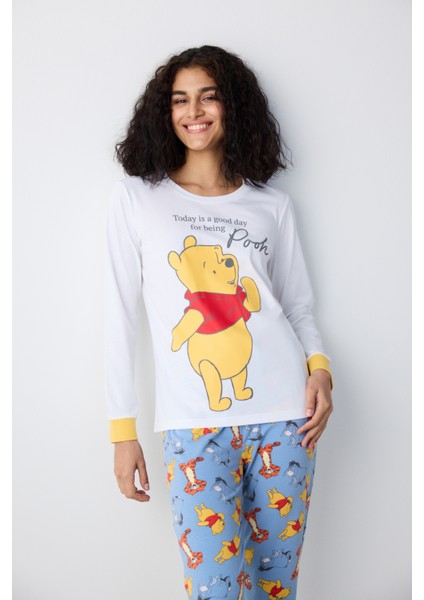 Winnie Cuffed Pantolon Çok Renkli Pijama Takımı
