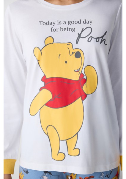 Winnie Cuffed Pantolon Çok Renkli Pijama Takımı