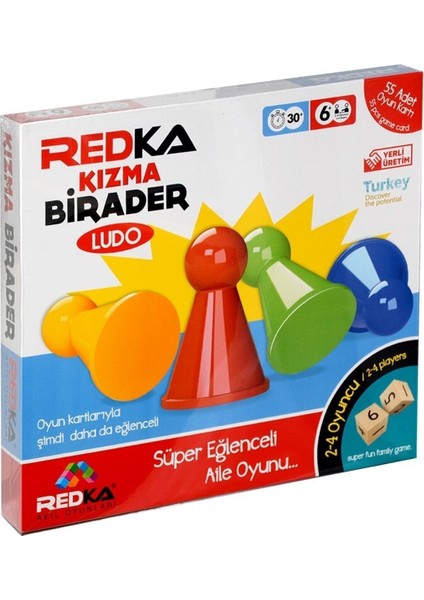 Kızma Bilader Kutu Oyunu Eğlenceli Aktivite Oyunları