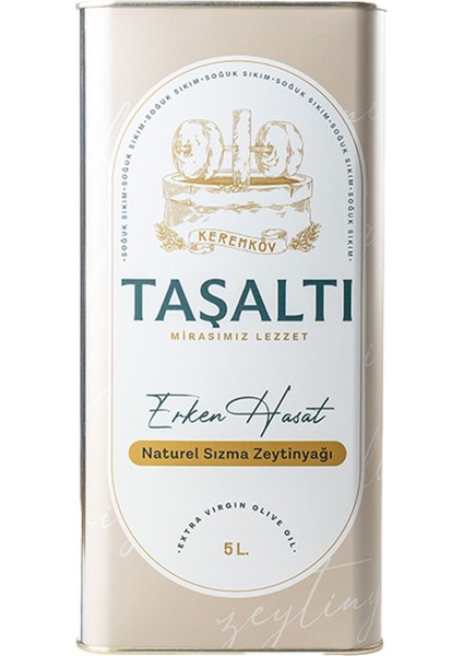 5l Erken Hasat Naturel Sızma Zeytinyağı