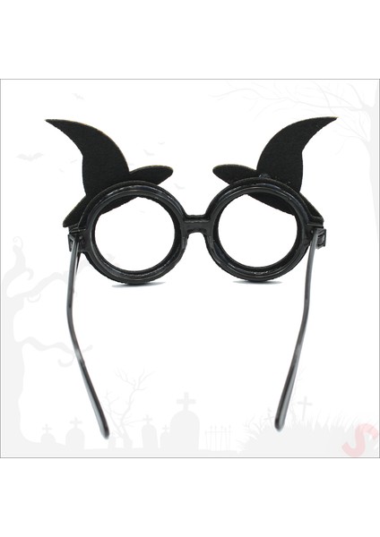 Halloween cadı şapkalı gözlük