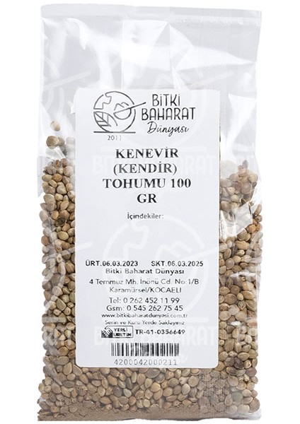 Kenevir (Kendir) Tohumu 100 gr