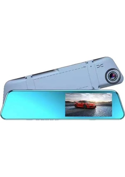 Araç Kamerası Ön ve Arka Görüş 4.7 Inç Aynalı Ön-Arka Dvr Kamera