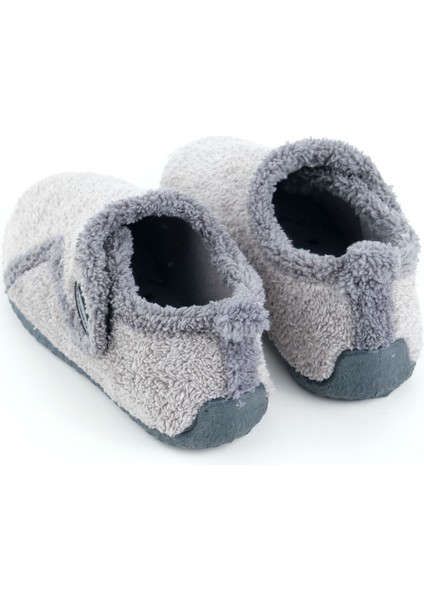Kışlık Erkek Çocuk Peluşlu Rahat Taban Cırt Cırtlı Ayarlanabilir Ev Okul Kreş Panduf Ayakkabı fırsatları
