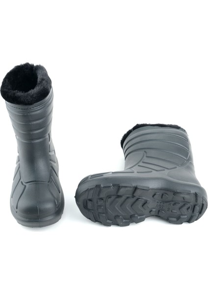 Erkek Çocuk Kışlık Eva Içi Sıcak Astarlı Rahat Taban Yağmur Bot Çizme indirimleri