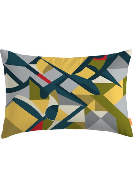 Modern Dikdörtgen Kırlent Kılıf DS11