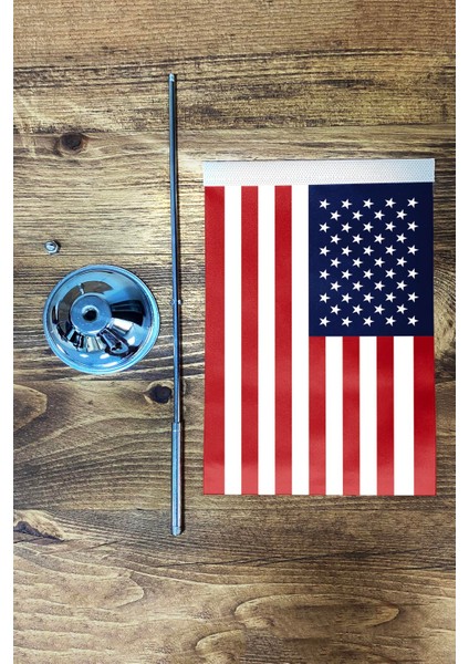 Tekli Masa Bayrağı Set - Amerika fiyatları