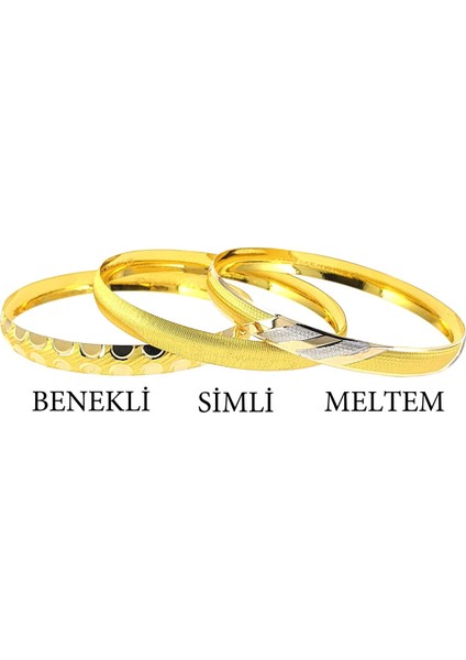 Benekli Model Hediyelik Takı Bileziği 8 MM Oluklu fiyatları