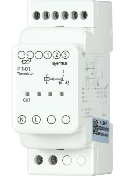 M1907 PT-01TERMISTÖR Röleleri Entes