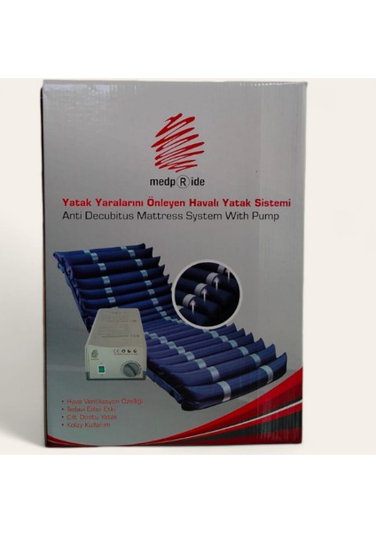 Boru Tipi Havalı Yatak + Ayarlanabilir Motor