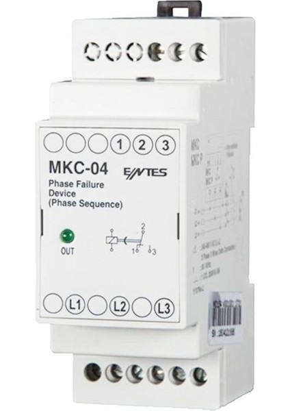 M0154 MKC-04MOTOR(FAZ)KORUMA Röleleri Entes