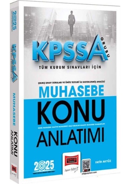 2025 Kpss A Grubu Tüm Kurum Sınavları İçin Muhasebe Konu Anlatımı - Fatih Akyüz