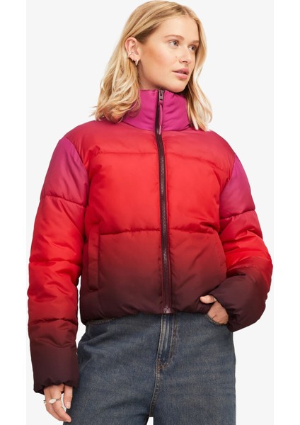 Jxırıs Kadın Kırmızı Mont 12258075-FUCHSIARED