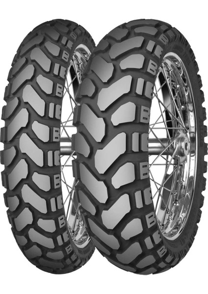 130/80B17 E07 Plus 65H Tt Enduro Motosiklet Arka Lastik