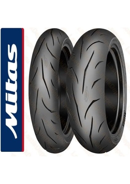 Set 120/70Zr17 Ve 180/55Zr17 Sport Force Plus Ön-Arka