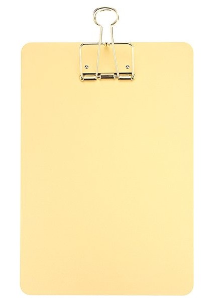 Kayigo Tiny Alüminyum A4 Clipboard Gold