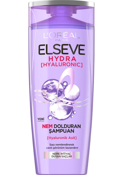 L'oréal Paris Elseve Hydra [hyaluronic] Nem Dolduran Şampuan 360 ml