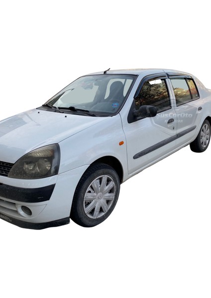Renault Clio 2 Symbol Hb&sedan 1998-2008 Uyumlu Mugen Cam Rüzgarlığı Seti Piano Black 4'lü modelleri