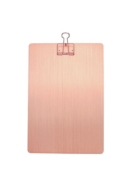 Kayigo Tiny Alüminyum A4 Clipboard Rose Rose