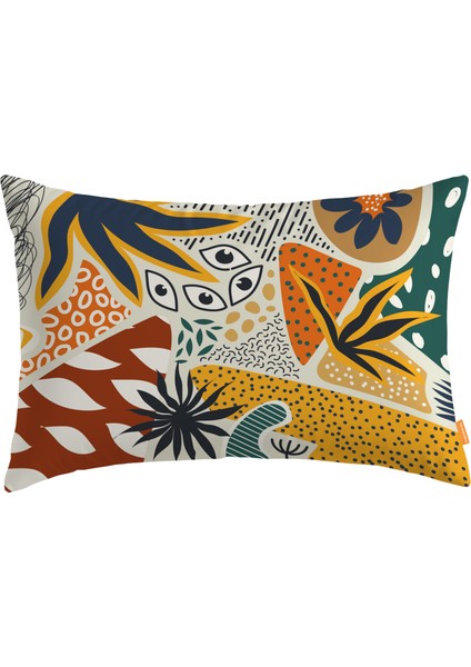 Modern Dikdörtgen Kırlent Kılıf Ds7