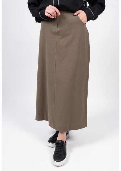 Nurcan Çetin Etek 24052 Haki fiyatları