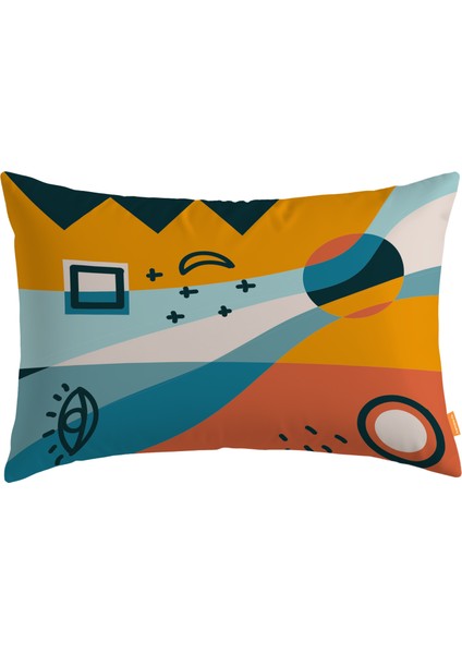 Modern Dikdörtgen Kırlent Kılıf Ds9