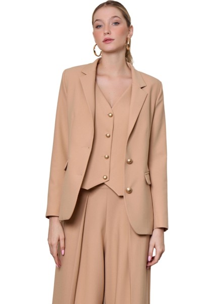 Marcella Klasik Modern Astarlı Ceket