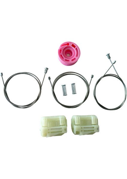 Hyundai I30 2007-2012 Uyumlu On Sağ Kapı Cam Kriko Teli ve Tamir Seti Takımı Kiti