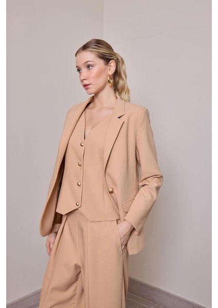 Marcella Klasik Modern Astarlı Ceket