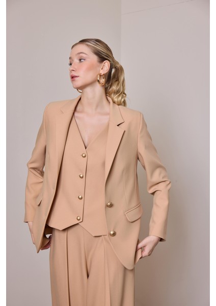Marcella Klasik Modern Astarlı Ceket