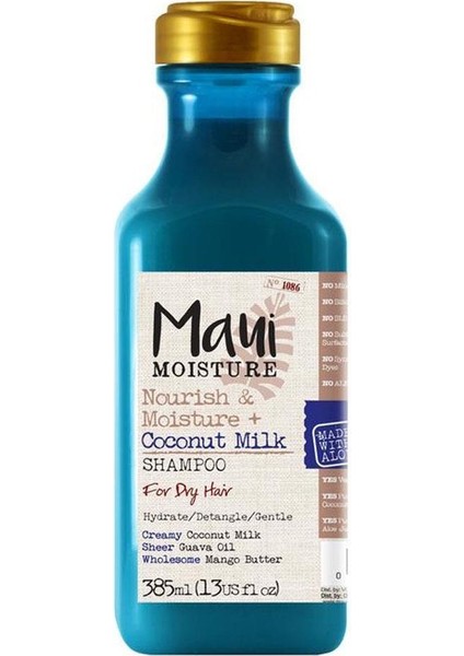Coconut Milk Şampuan 385 ml