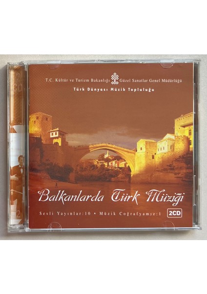 Balkanlarda Türk Müziği Çift CD (Orjnal Dönem Baskı Cd)