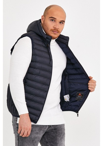 Erkek Battal Şişme Yelek Lacivert - 123DNGR fırsatları