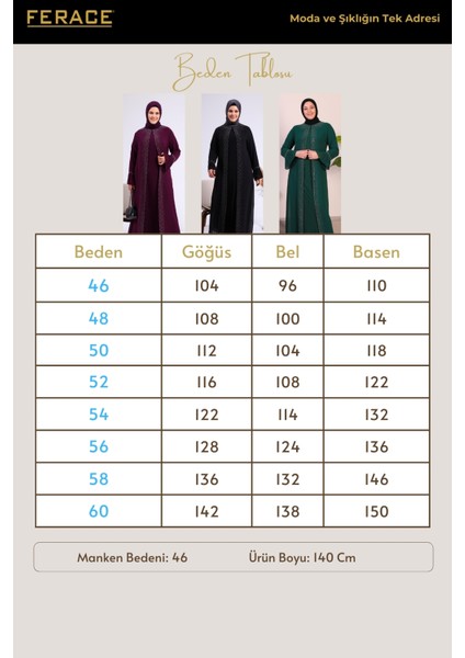 Kadin Buyuk Beden Taşlı ve Inci Desenli Kolları Piliseli Anne Tesettur Abiye Takım Zümrüt Yeşili