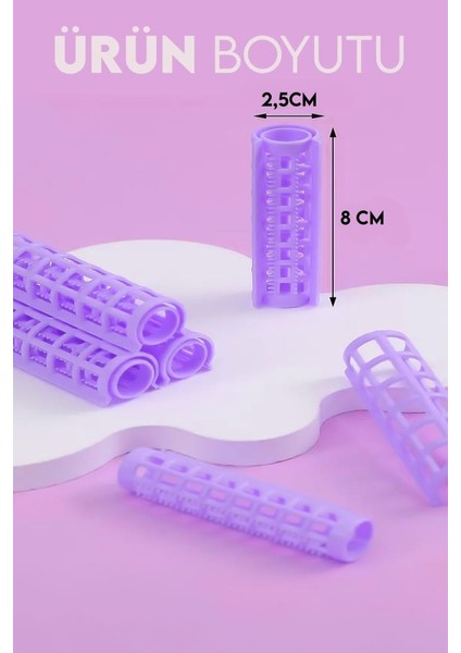 6'Lı Bigudi Seti – Güzel Ve Hacimli Saçlar Için Pratik Şekillendirme fırsatları