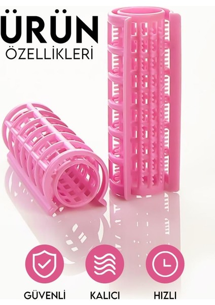 6'Lı Bigudi Seti – Güzel Ve Hacimli Saçlar Için Pratik Şekillendirme modelleri