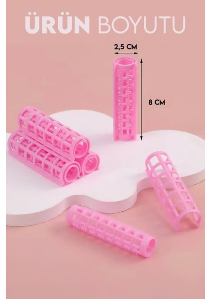 6'Lı Bigudi Seti – Güzel Ve Hacimli Saçlar Için Pratik Şekillendirme fırsatları