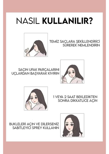 6'Lı Bigudi Seti – Güzel Ve Hacimli Saçlar Için Pratik Şekillendirme indirimleri