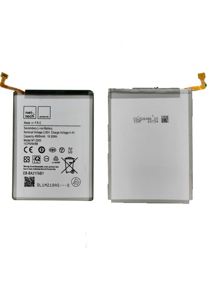 General Mobile GM21 Uyumlu Nettech Batarya