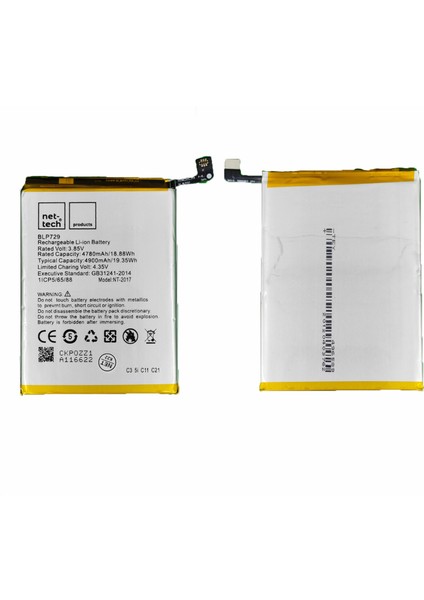 Realme C21 Uyumlu Nettech 4900 Mah Batarya