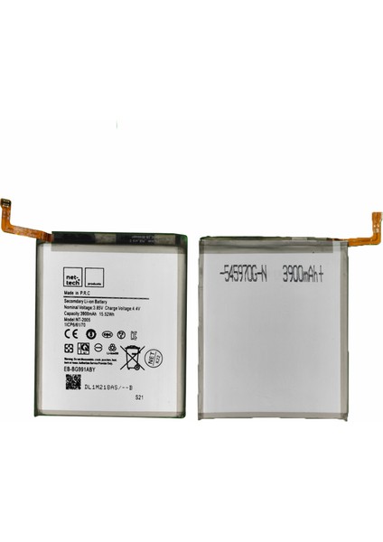 Samsung Galaxy S21 Uyumlu Nettech ANT-93168 3900 Mah Batarya