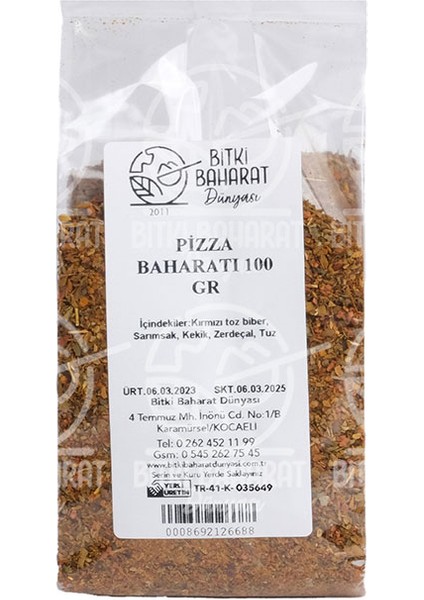 Pizza Baharatı 100 gr